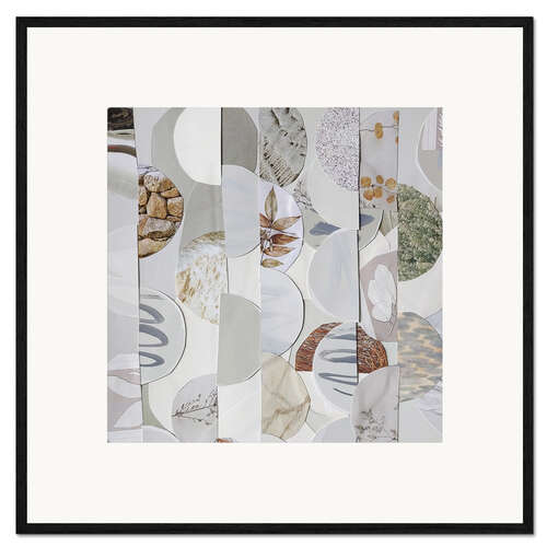 Kunsttryk i ramme Bali Batik I