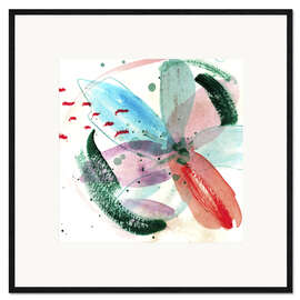 Framed art print Frozen Petlas