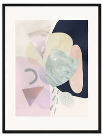 Gerahmter Kunstdruck Sorbet II