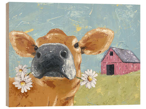 Quadro de madeira My Farm Friends III