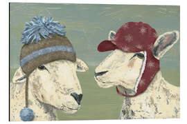 Magnettafel Weihnachtsschafe