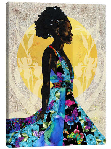 Canvas print Her Flow