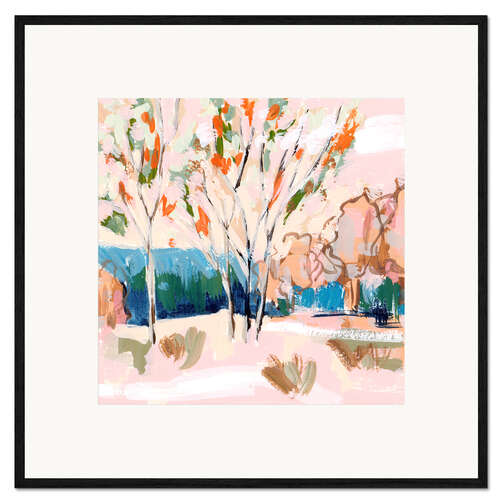 Impression artistique encadrée Cherry Spring I