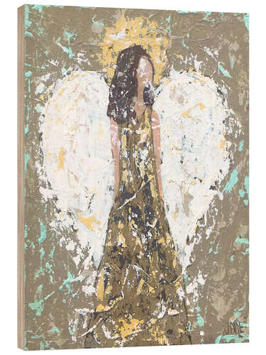 Quadro de madeira Blessed Angel I