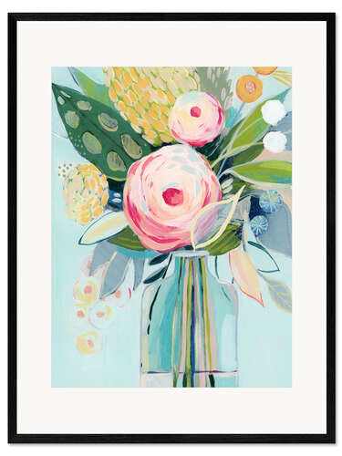 Framed art print Lustrous Sundries