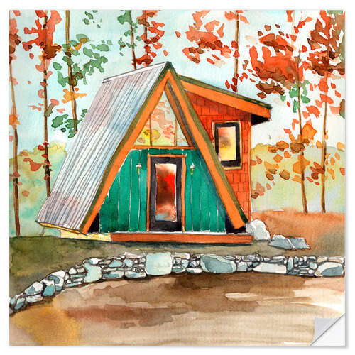 Wall sticker Cabin in the Woods