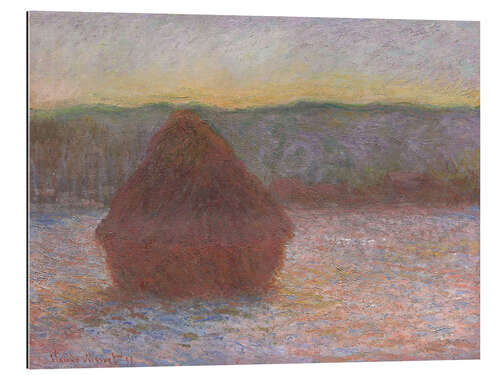 Gallery print Haystacks I