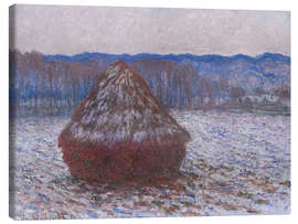 Canvas print Haystacks II