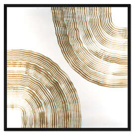 Gerahmter Kunstdruck Sisal I