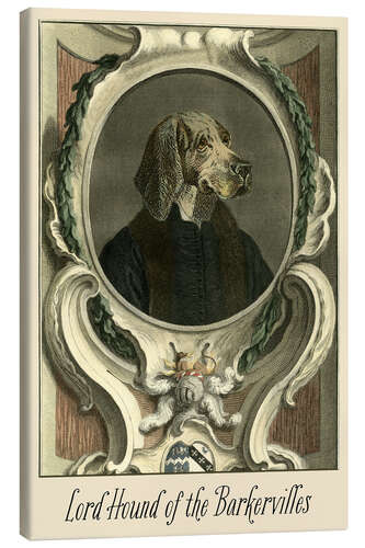 Leinwandbild Lord Hound of the Barkervilles