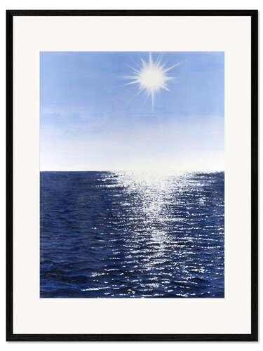 Impression artistique encadrée Solar Glitter