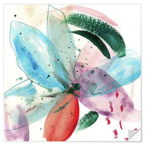 Muursticker Frosted Garden