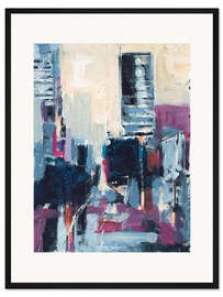 Gerahmter Kunstdruck Urban Nightlife I