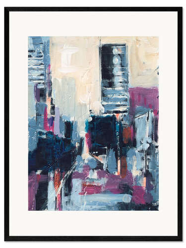 Impresión de arte enmarcada Urban Nightlife I