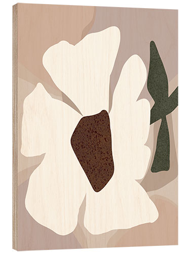 Holzbild Contempo Bloom II