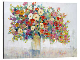 Magnettafel Frühling in einem Glas