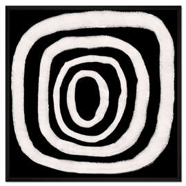 Gerahmter Kunstdruck Dizziness II