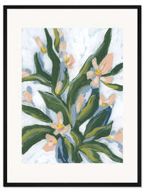 Gerahmter Kunstdruck Wüstenblume