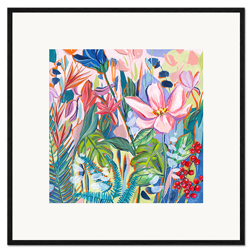 Framed art print Tropical Fest II