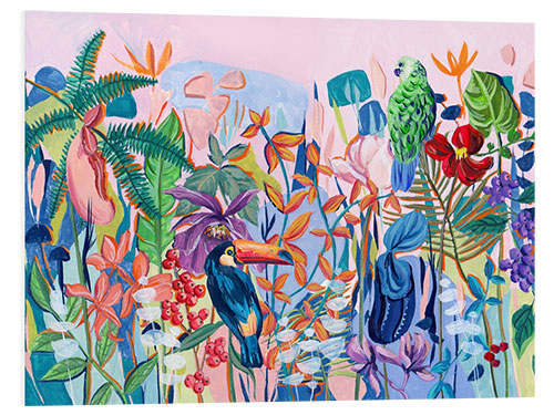 Tableau en PVC Tropical Paradise Botanica