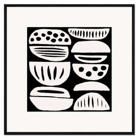 Gerahmter Kunstdruck Dizziness III