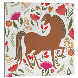 Gallery print Floral Horse