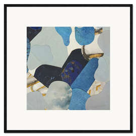 Framed art print Blue Monsoon II