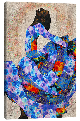 Canvas-taulu Dancer in Blue