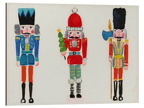 Stampa su alluminio Nutcracker Trio