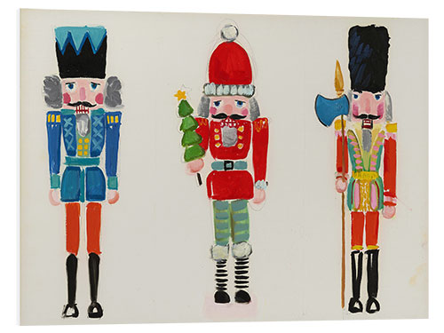 PVC print Nutcracker Trio