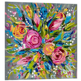 Foam board print Spring Bouquet