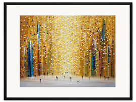 Gerahmter Kunstdruck Umarmende Dämmerung