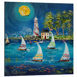 Magnettafel Midnight Sail