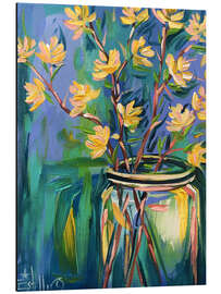 Magnettafel Blühende Zweige