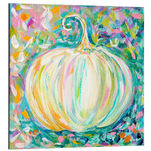 Aluminium print Pastel Pumpkin