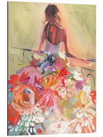 Magnettafel Blumenkleid