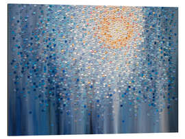 Magnettafel Sonnenaufgang über der Stadt