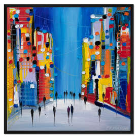 Gerahmter Kunstdruck Happy Hour - Ekaterina Ermilkina