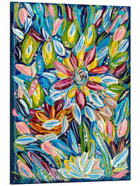 Magnettafel Blumenexplosion