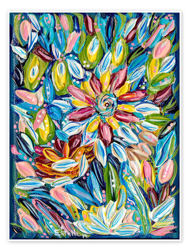 Poster Flower Burst