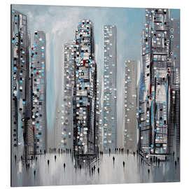 Magnettafel Ein Tag in der Stadt