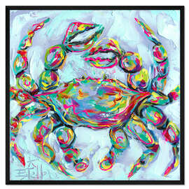 Gerahmter Kunstdruck Königliche Krabbe