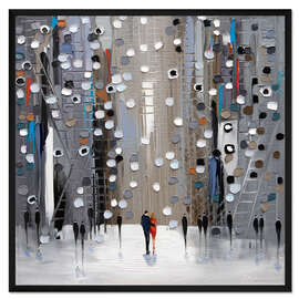 Gerahmter Kunstdruck Love Story