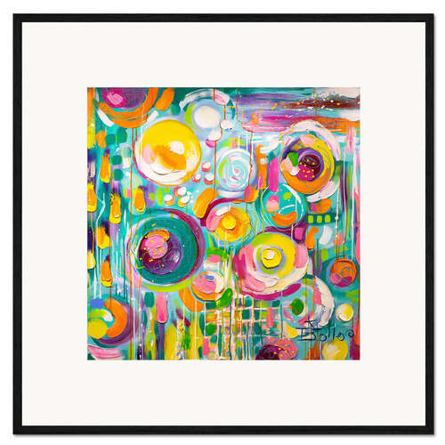 Gerahmter Kunstdruck Pop Art Candy