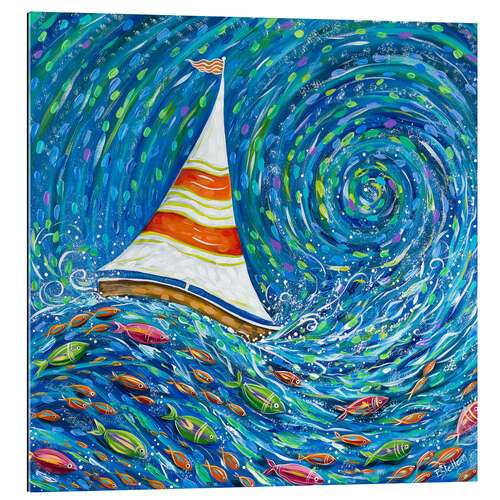 Tableau en plexi-alu Set Sail