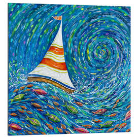 Magnettafel Segel setzen