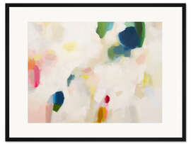 Gerahmter Kunstdruck Poetic Abstract