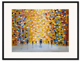 Gerahmter Kunstdruck Lovely Rain