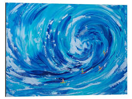 Magnettafel Wellenreiter