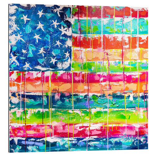 Gallery Print Abstract Flag